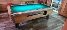 7' VALLEY COMMERCIAL COIN-OP POOL TABLE MODEL ZD6 (YOUR CHOICE FELT COLOR)