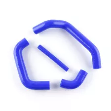 Blue For Suzuki RM250 1983 1984 1985 1985 Silicone Radiator Hose Coolant Pipe (For: 1983 RM250)