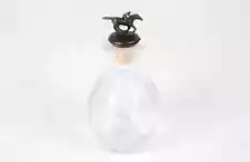 Blanton's Bourbon Mini 50ml Bottle EMPTY with Horse & Jockey Stopper No Label