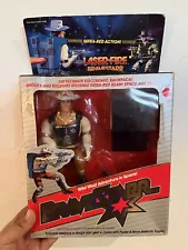 LASER-FIRE MARSHALL BRAVESTARR (NEW IN SEALED BOX), BRAVESTARR BY MATTEL 1986