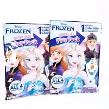 Lot of 2 Disney Frozen Surprise Play Pack Grab & Go Collectible Character NEW