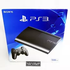 NEW SONY PS3 Playstation 3 500GB Console System Charcoal Black CECH4300C Japan