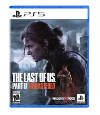 The Last of Us Part II Remastered Playstation 5 - Brand New Factory Sealed!