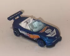 HOT WHEELS Loose 2015 Mazda MX-5 Miata (Blue RACE TEAM Version)