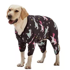 LovinPet Dog Clothes Post-Surgical Recovery Pullover Pet Pajamas Full Coverage