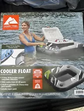 Brand New Ozark Trail Inflatable Cooler Float Holds 24-48 Quart Coolers