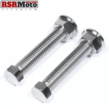 Yamaha R1 FZ1000 Fazer FZR1000 XJR1300 Titanium Chain Adjusters Adjustment Bolts