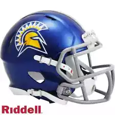 *SALE* SAN JOSE STATE SPARTANS SPEED MINI NCAA FOOTBALL HELMET RIDDELL!