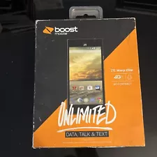 Boost Mobile ZTE Warp Elite 4G Lite No-Contract Smart Phone 16GB/2GB, New Sealed