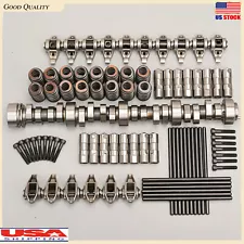 Sloppy Stage 2 Cam Lifters Pushrod Kit+Rocker Arm For LS1 4.8 5.3 5.7 6.0 6.2 LS