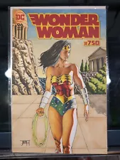 Wonder Woman original comic art On Wonder Woman #750 sketch cover