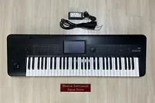 Korg Krome-61 Keyboard Synthesizer with Power Cable Used from Japan