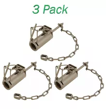 (3 Pack) Duke Dog Proof Raccoon Traps - DP Coon Traps - Back Yard Raccoon Traps