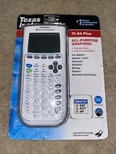 Texas Instruments Ti-84 Plus Graphing Calculator - White Brand New Sealed