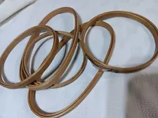 Lot 5 Vintage Duchess Royal Oval Wooden Embroidery Hoops Oval Round Felt Lined