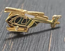 McDonnell Douglas MD 500E HELICOPTER HAT LAPEL PIN PILOT CREW AVIATION FLIGHT