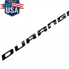 FOR DURANGO 2014-2023 REAR TAILGATE EMBLEM NAMEPLATE LETTERS BADGE GLOSS BLACK