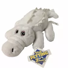 Petting Zoo White Alligator Crocodile Plush Stuffed Animal Toy 10” Albino 2017