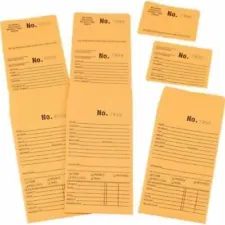 100 Triple Duty Repair Envelopes Pawn Shop Jewelry Store Supply Layaway Sale