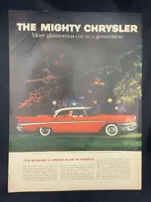 Magazine Ad* - 1957 - Chrysler New Yorker 4-Door Hardtop