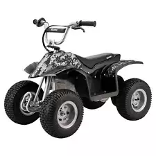 Dirt Quad 24V Electric 4-Wheeler for Kids 8+, 12" Knobby Tires, up to 8 mph