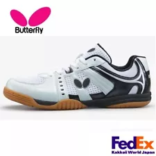 Butterfly Table Tennis Shoes Lezoline Unizes BLACK 93680 278 NEW!! WIDE UNISEX