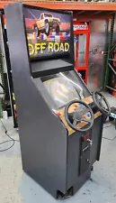 Super Off Road 2 Player Arcade Stand Up Driving Racing Video Game - CLASSIC!