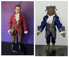 Disney Store Beauty and The Beast Live Action Film Collection Beast Gaston Lot