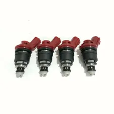 4pcs Fuel Injector Fit for Nissan JECS SR20DE 2.0L KA24DE 2.4L 1660096E00