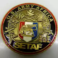 U.S. ARMY AFRICA SETAF CHALLENGE COIN