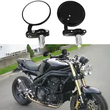 For Triumph Speed Triple Street Triple S R RS 7/8" Motorcycle Bar End Mirrors (For: Triumph Speed Triple R)