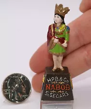 Vintage & Rare Ricordini "Cigar Store Indian" Artisan Miniature For Sale!