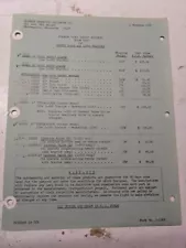 JOHNSON WORK HORSE PRODUCTS KUBOTA L-200 260 TRACTOR PRICE LIST 1972 ATTACHMENT