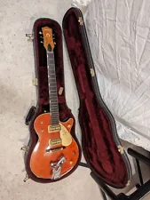 Gretsch 6121-N 2005 Western Orange Solid Body Electric Guitar