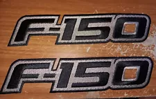 Ford F-150 Embroidered Patch Iron Sew Logo Floor Mats Jacket NEW x2