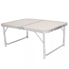 90 x 60 x 70cm Home Use Aluminum Alloy Folding Table White Hot sale High quality