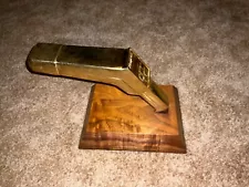 Vintage Snap-on Tools GOLD TIMING LIGHT DEALER SALES AWARD Rare Stand