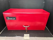 VTG SNAP ON 3 DRAWER TOP CHEST TOOLBOX 24.5 " L X 10.5" D X 12" H W/KEY (TL1342)