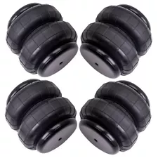 4 Packs Air Suspension Spring Bag Standard 2500lb 1/2"npt Single Port Heavy Duty