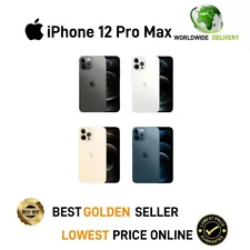 【On Sale】Apple iPhone 12 Pro Max-128 GB-All Colors Unlocked Smartphone-Good EA