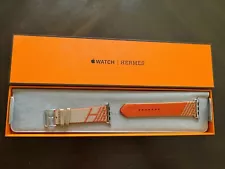 Apple Watch Hermès - 45mm Kraft/Orange Jumping Single Tour