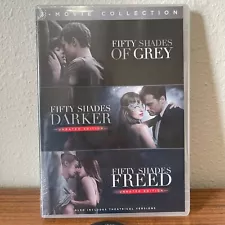 Fifty Shades Of Grey3 Trilogy Movie Collection Dvd Theatrical Version NEW USA