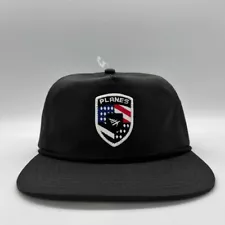 Roc Nation Paper Planes Woodland Starboard Strapback Black Hat Rare American