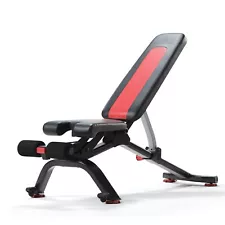 Bowflex 5.1S Stowable 6 Position Adjustable Bench, 552 Dumbbell