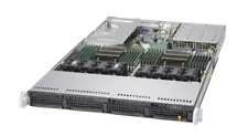 Auction 1U Supermicro Server Intel Xeon 40 Cores 64GB RAM 4x 10GB-T RJ45 2x PSU