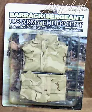 Barrack Sergent US ARMY Extended Cold Weather Clothing System 1/6 scale