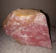 6lb 3oz Natural Pink Crystal Rough Quartz BEAUTY!!