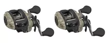 (2) Lew's Speed Spool Camo American Hero Left Handed Baitcasting Reels 7.1:1 New