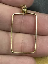 14k Gold Bezel For 10 Gram Gold Bar