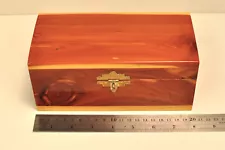 Cedar Keepsake Memory Box for Pet Cremation Jewelry Trinkets